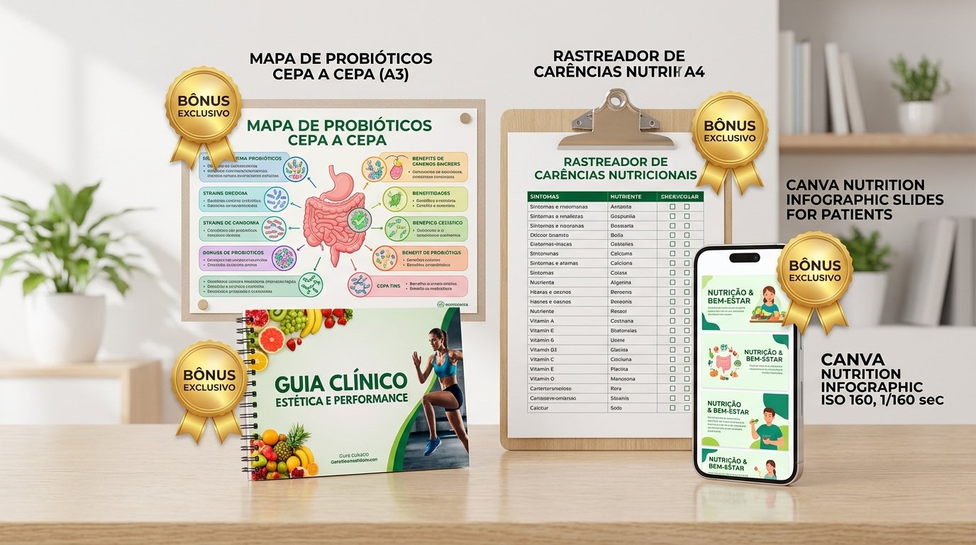 Kit Completo de 4 Bônus Exclusivos para Nutricionistas