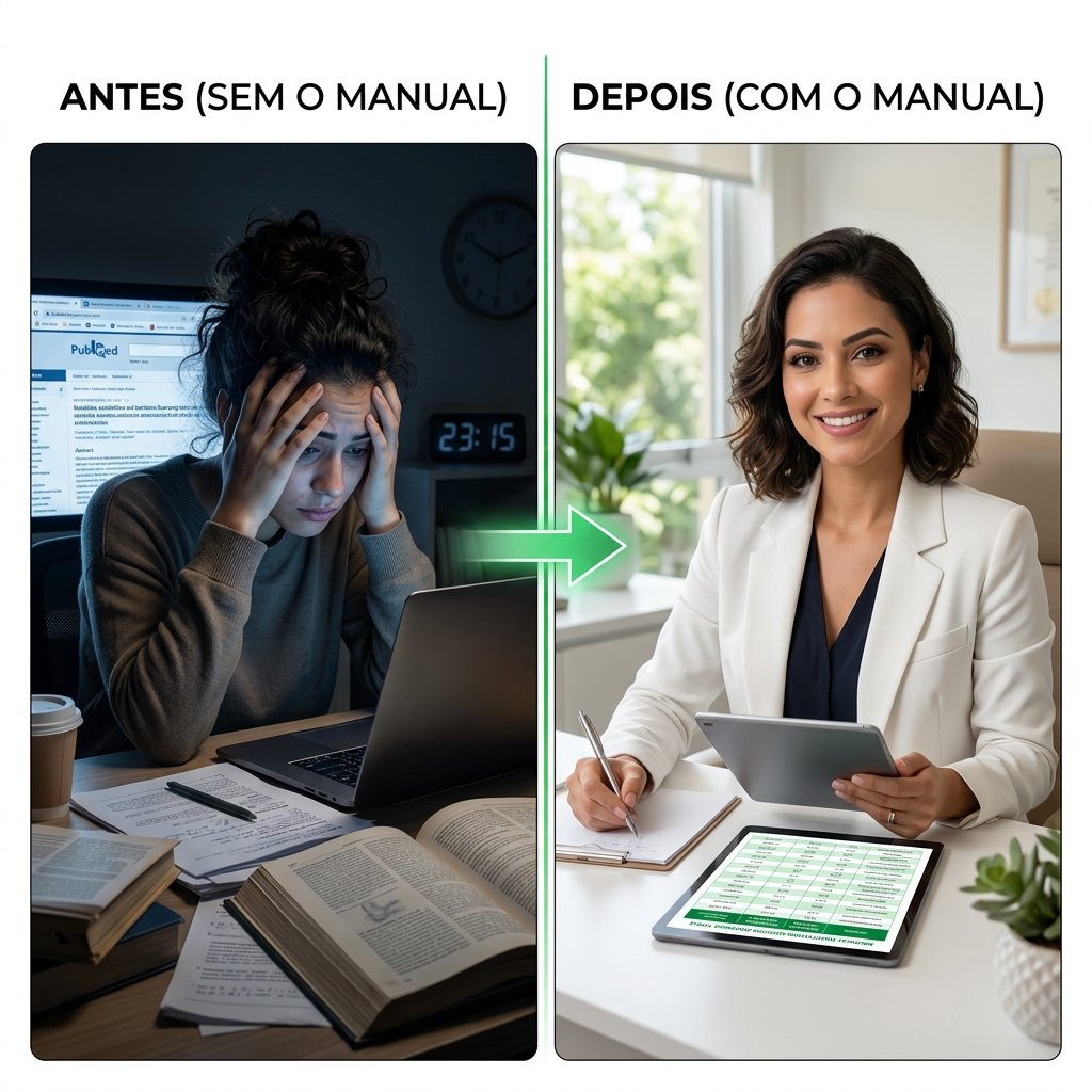 Antes e Depois: Da Madrugada de Insegurança à Prescrição em 5 Minutos
